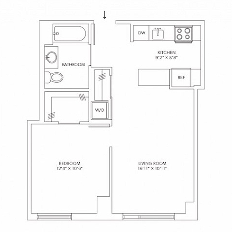A2 floor plan