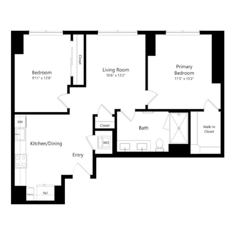 2M1 floor plan