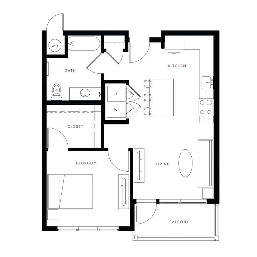 Sideoats Grama ADA floor plan