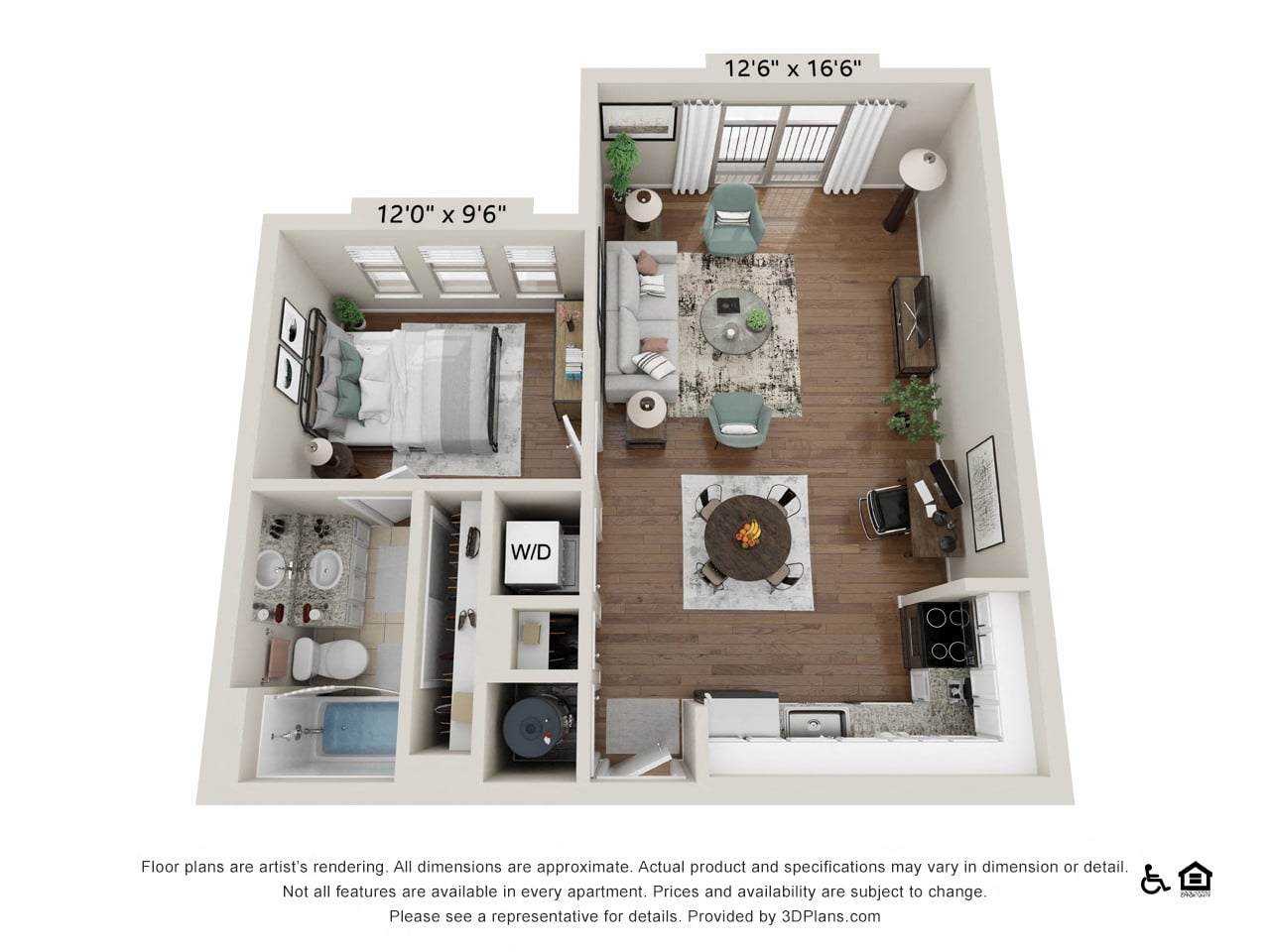 A1 floor plan