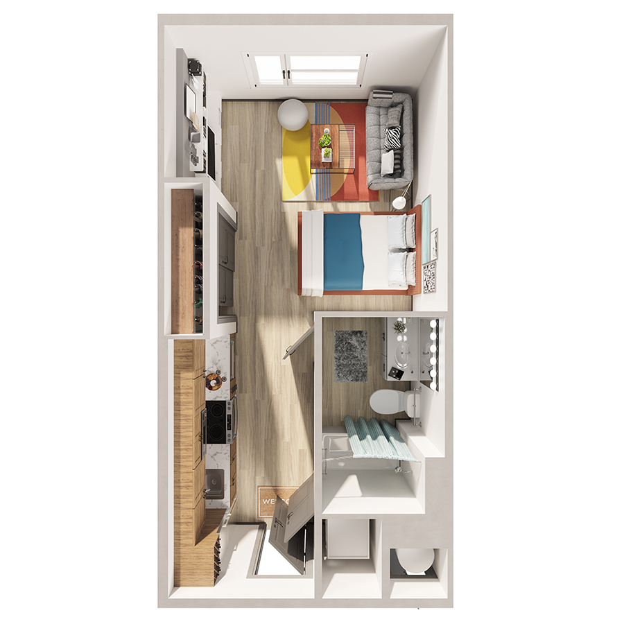 A-E1 AFF 60% MFI floor plan