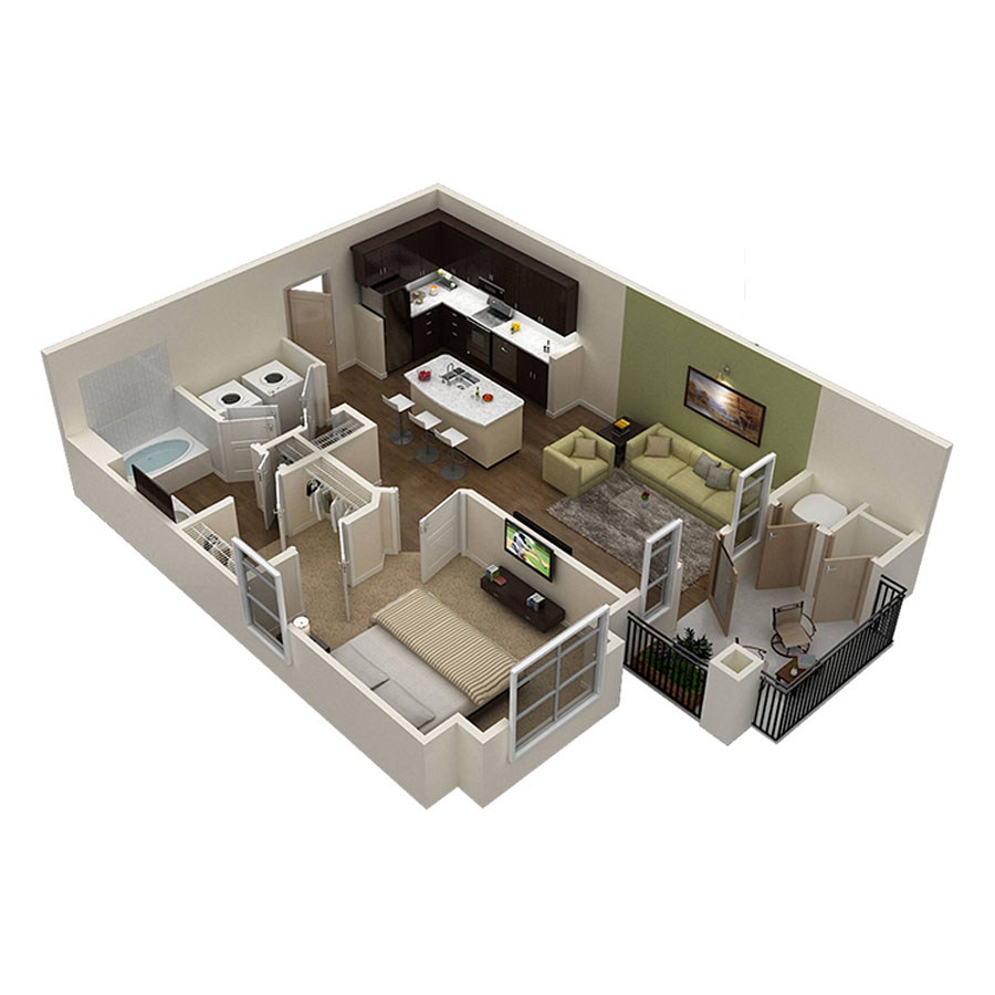 A2 floor plan