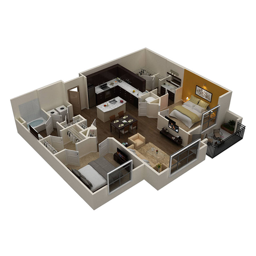 B2 floor plan