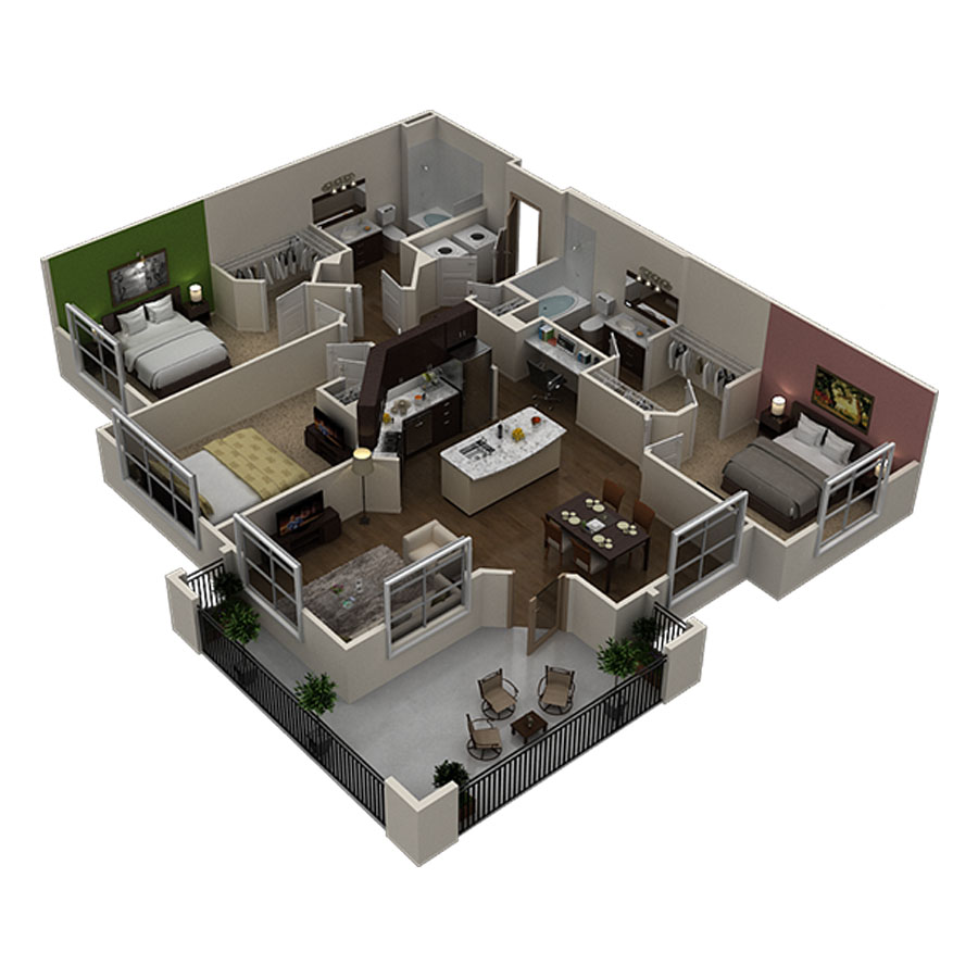 C1 floor plan
