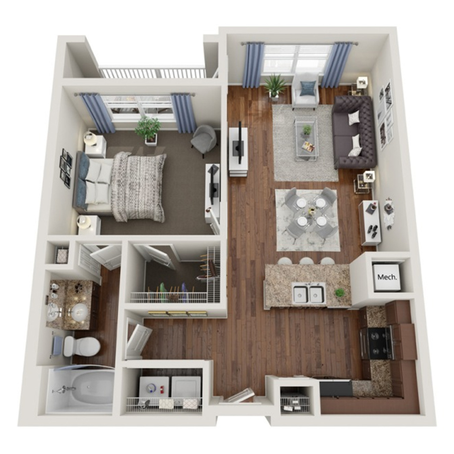 A4.1 floor plan