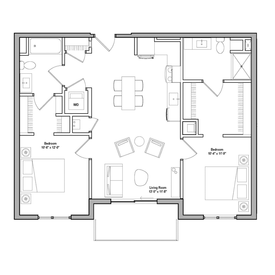 B2-B floor plan