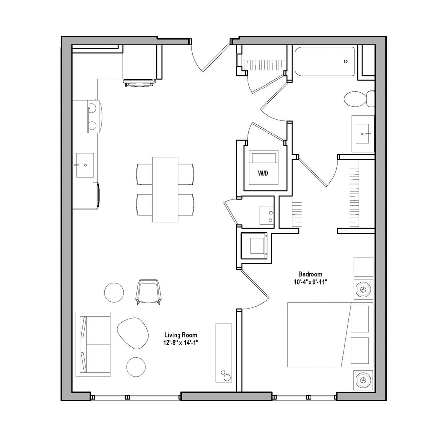A1 floor plan