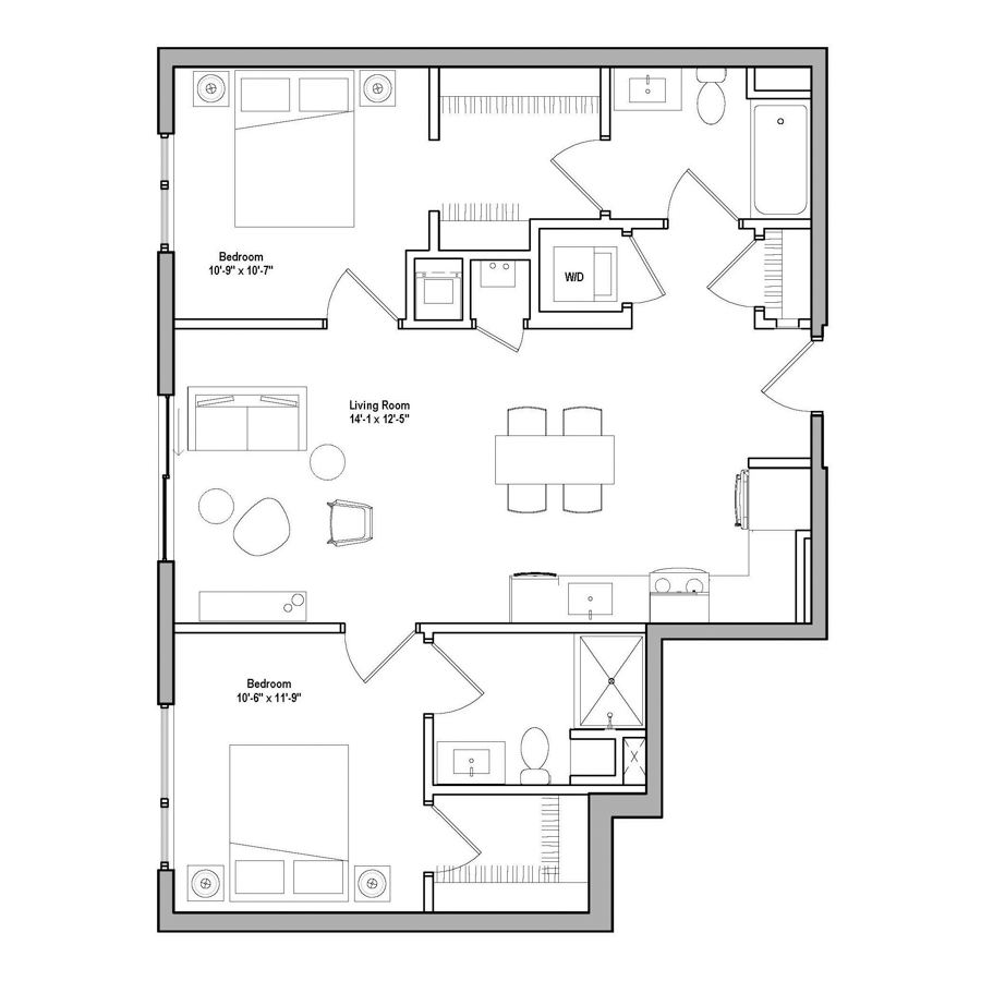 B10 floor plan