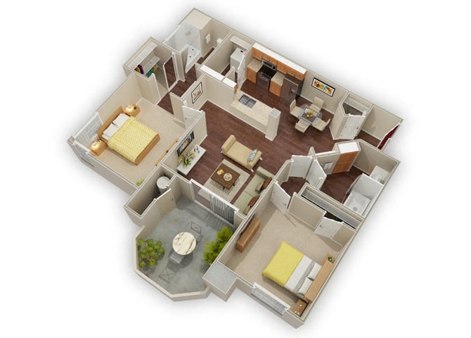 Granite floor plan