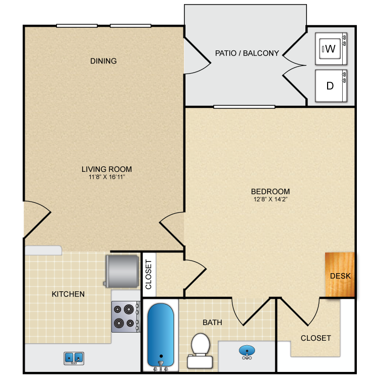 A1 floor plan