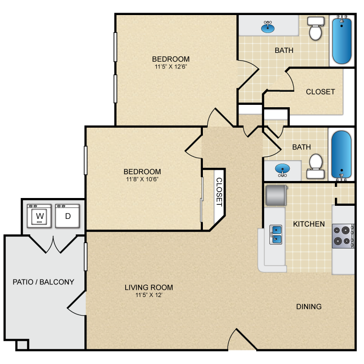 B2 floor plan