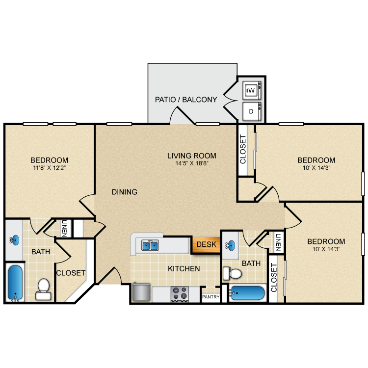 C1 floor plan