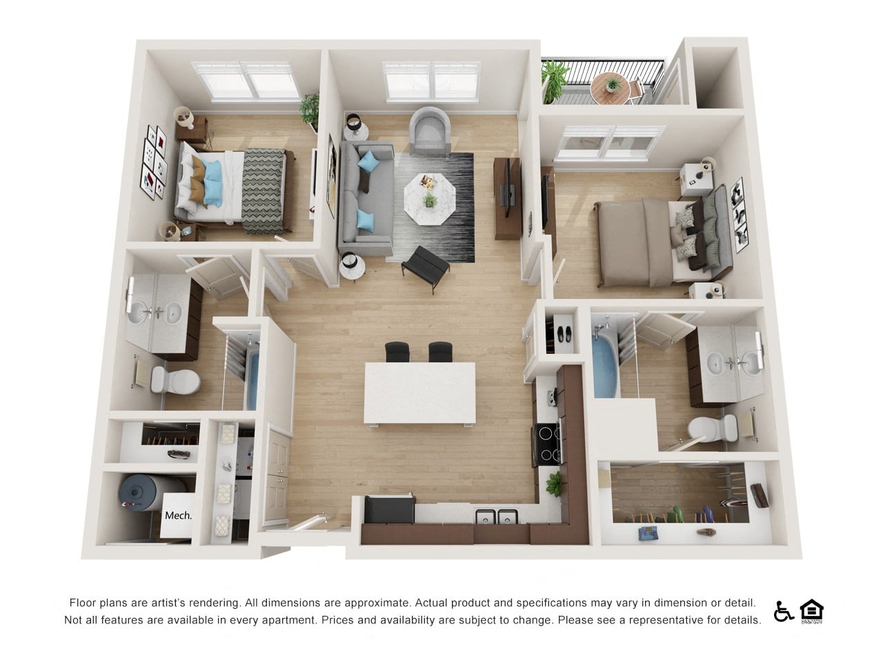Mescalero floor plan