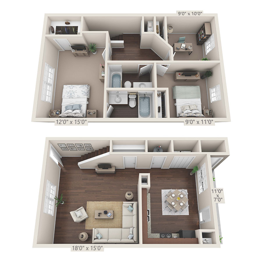 B3 floor plan