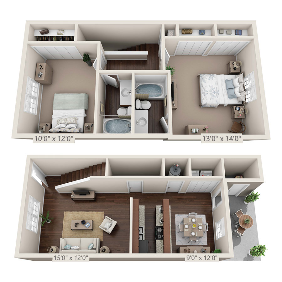 B2 floor plan