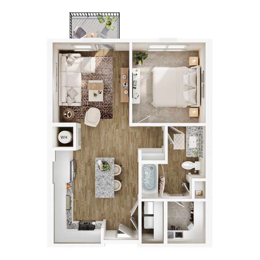 A1 floor plan