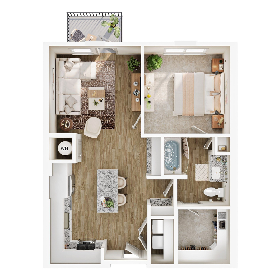 A2 floor plan