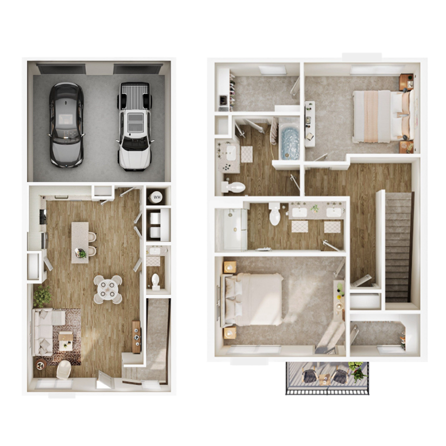 TH2 floor plan