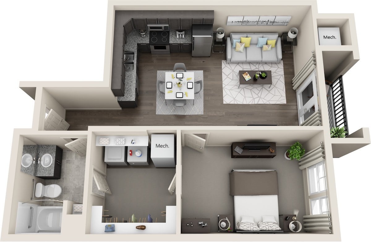 A1A floor plan