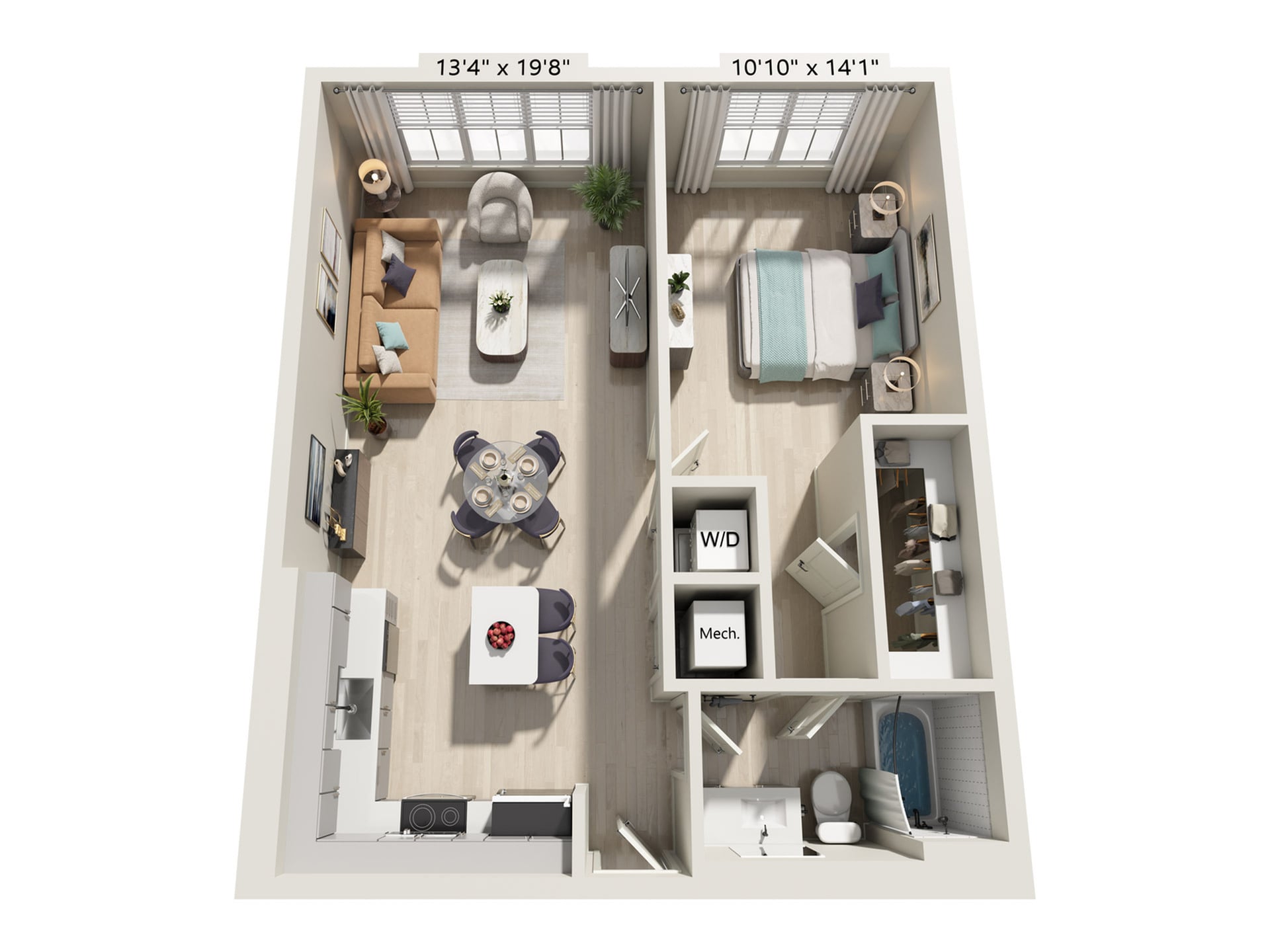A1 floor plan