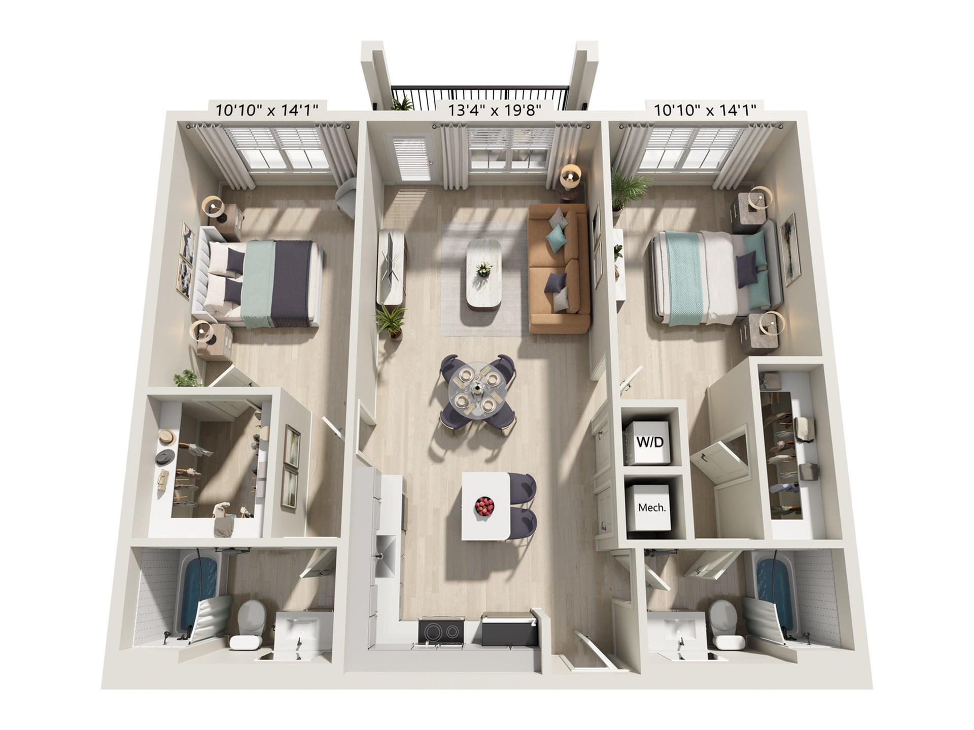 B2 floor plan