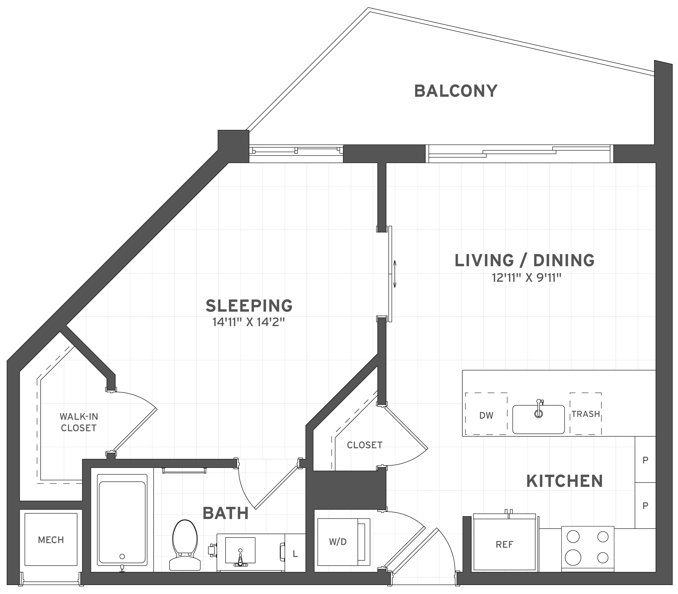 Studio-S3 floor plan