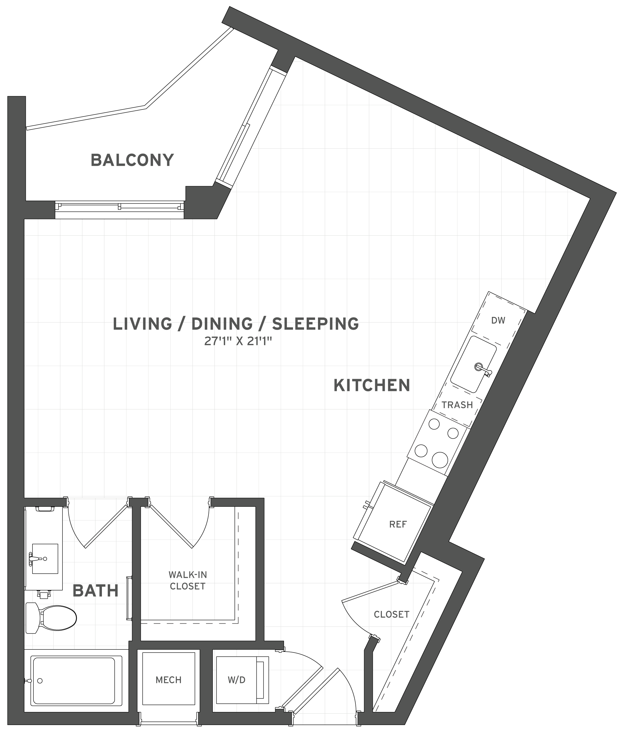 Studio-S4 floor plan