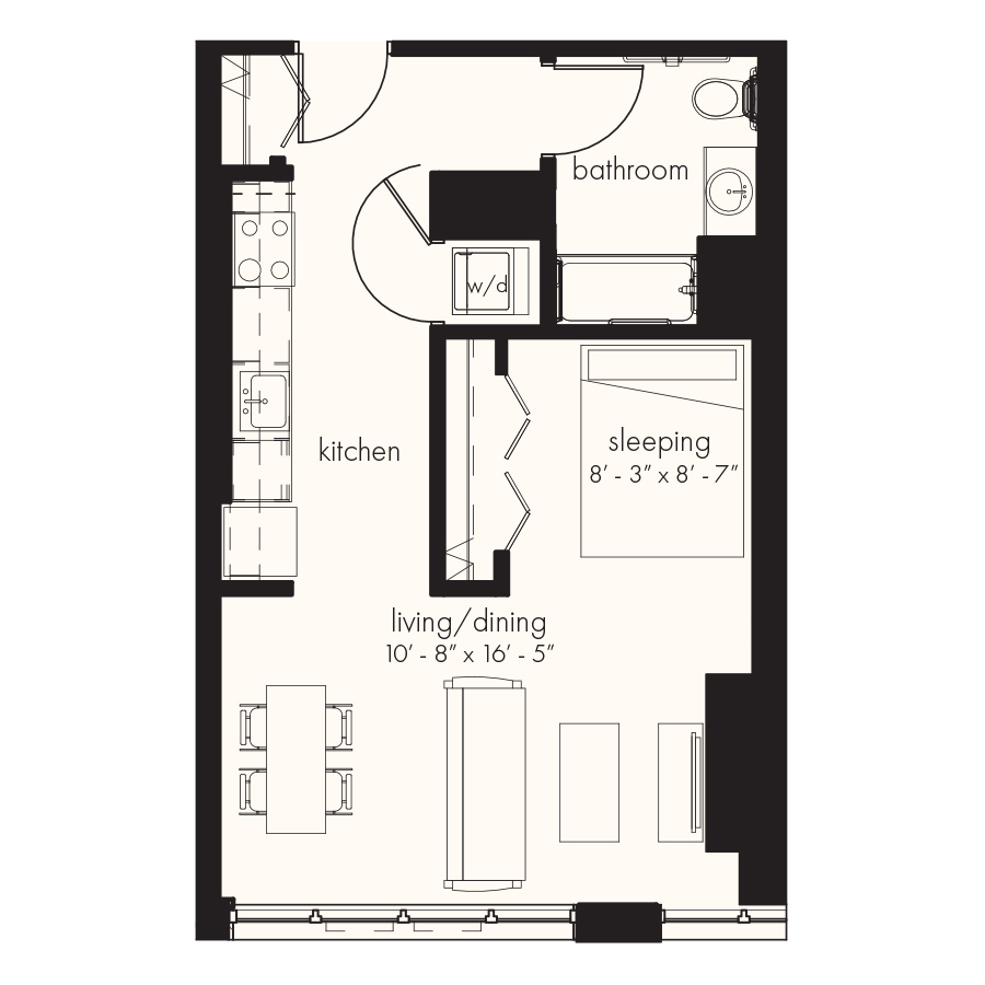 Unit 3502 floor plan
