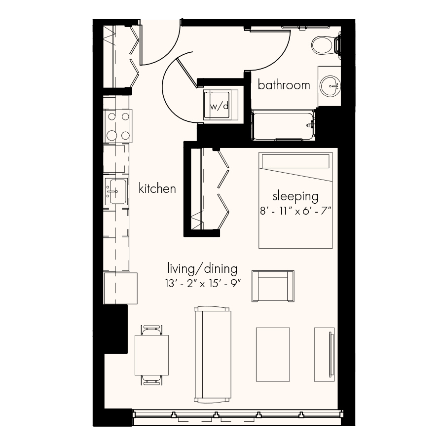 Unit 1904 floor plan