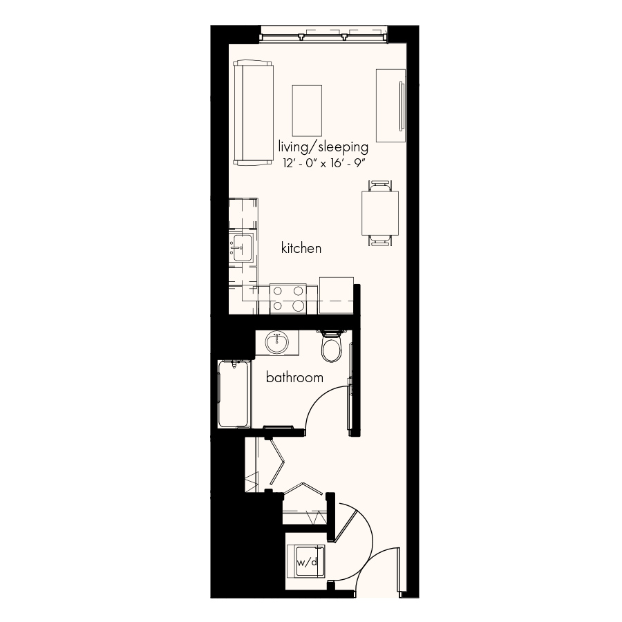 Unit 1810 floor plan