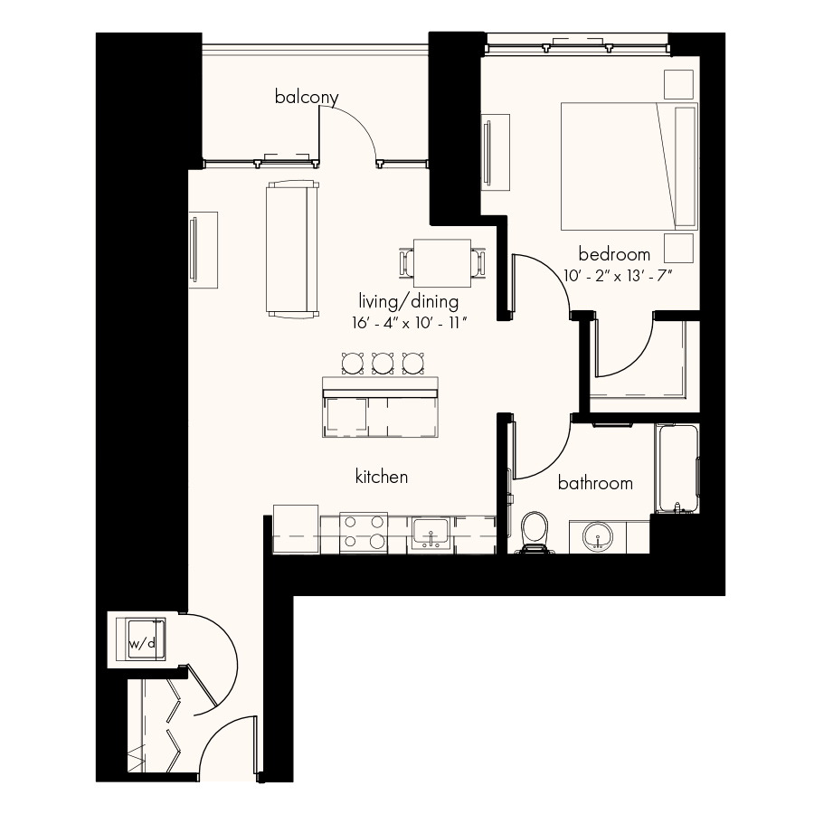 Unit 0912 floor plan