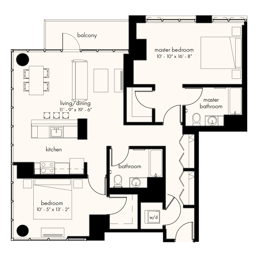 Unit 1015 floor plan