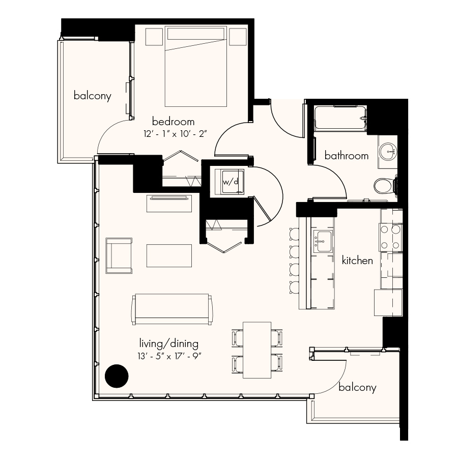 Unit 3001 floor plan