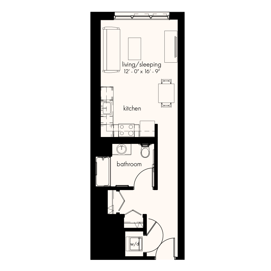 Unit 1010 floor plan