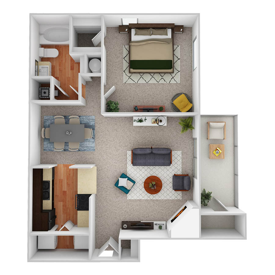 A4br floor plan