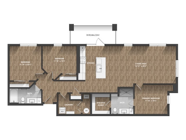 E3 floor plan