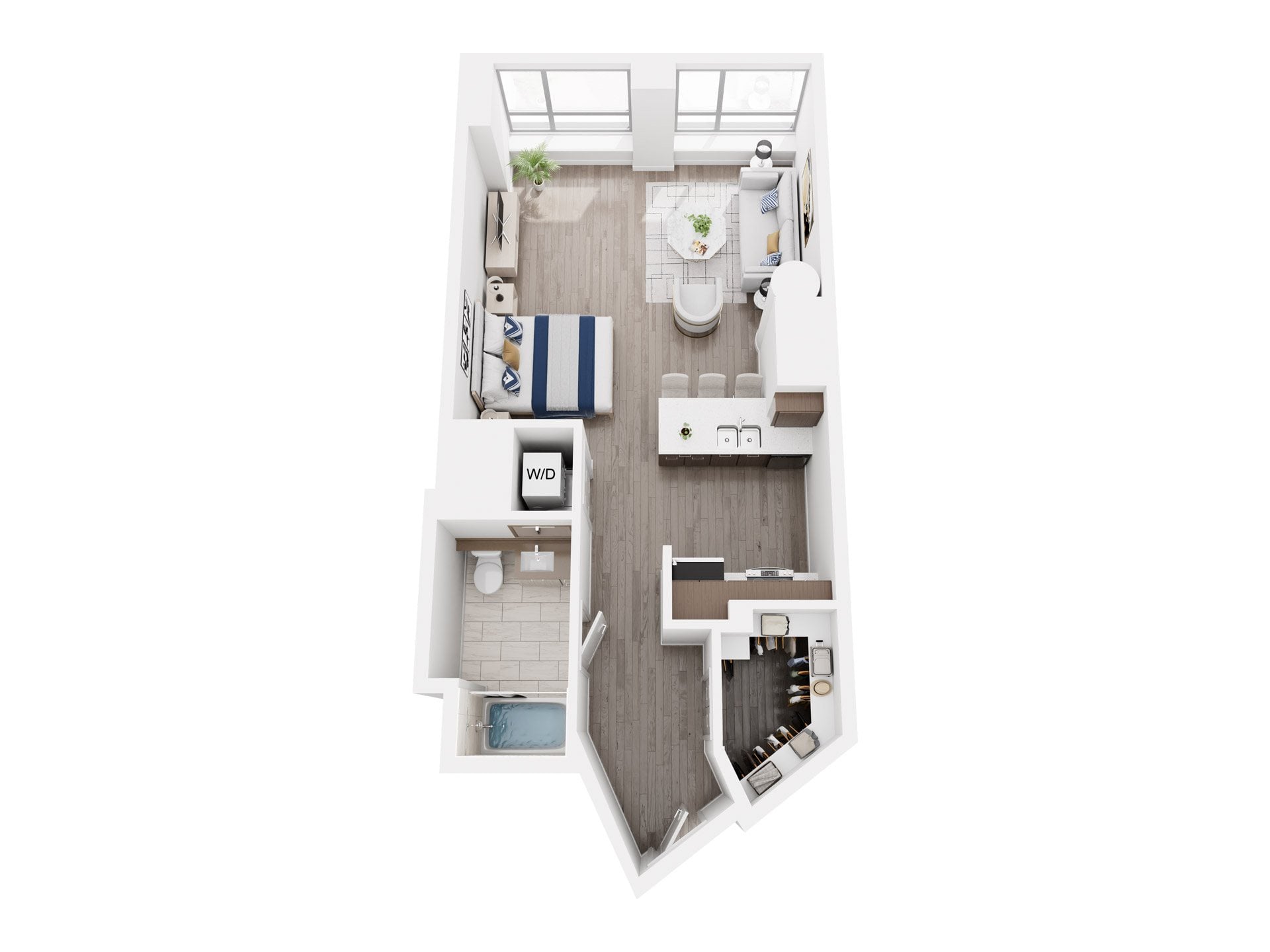 Unit 01-3602 floor plan