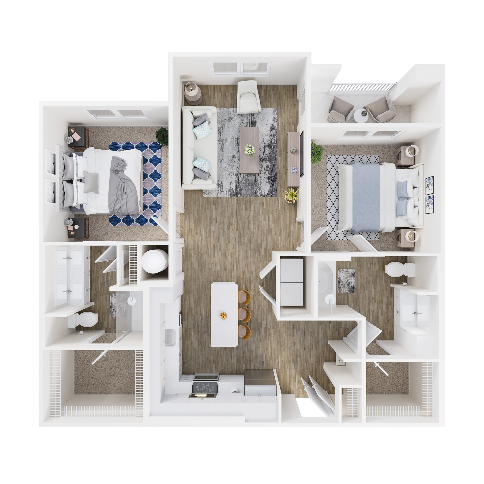 B2 floor plan