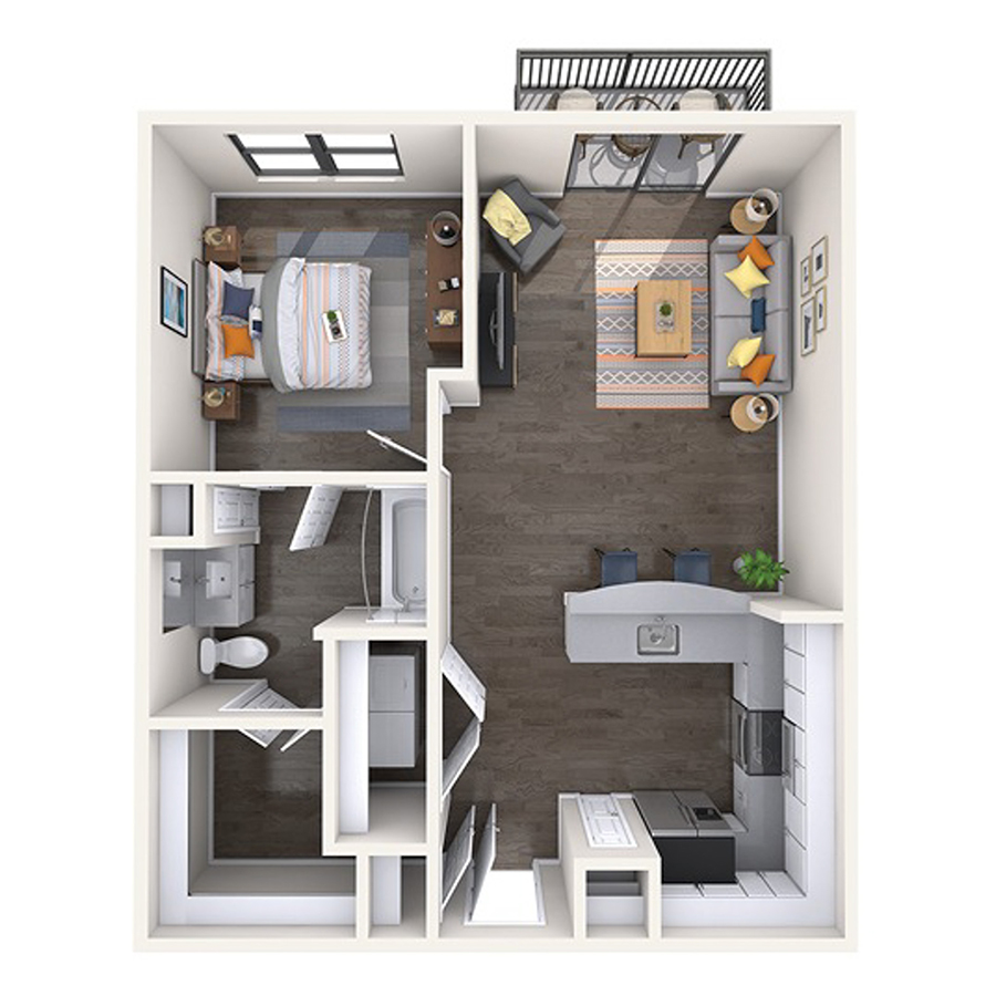 A2 floor plan