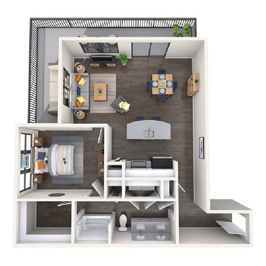 A4 floor plan