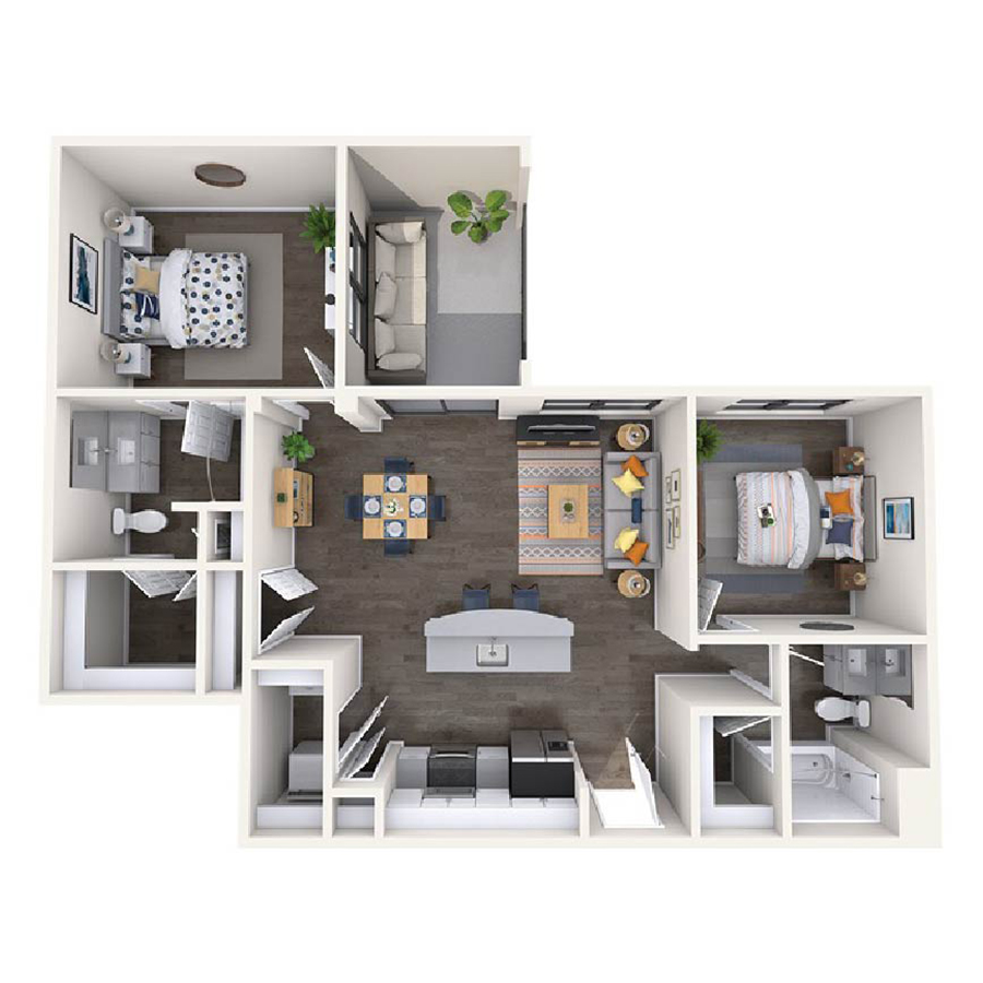 B2 floor plan