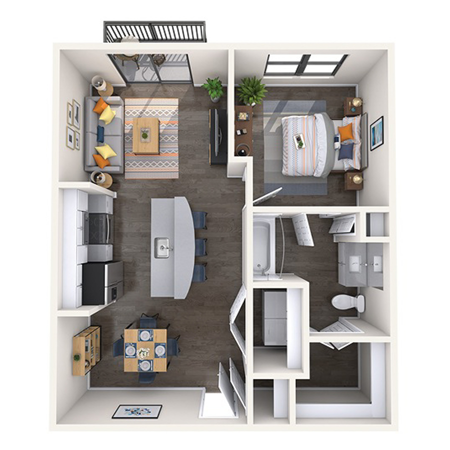 A1 floor plan