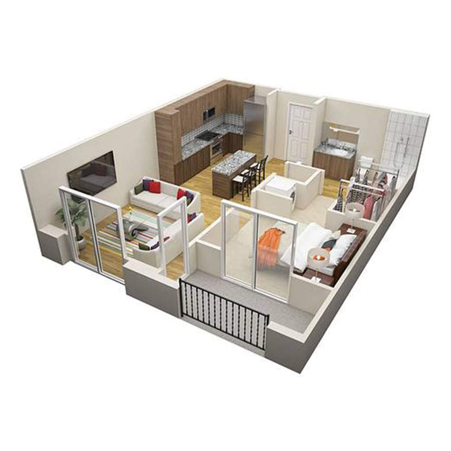 A1 floor plan