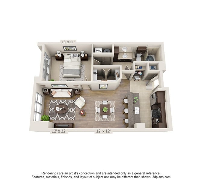 A1C floor plan