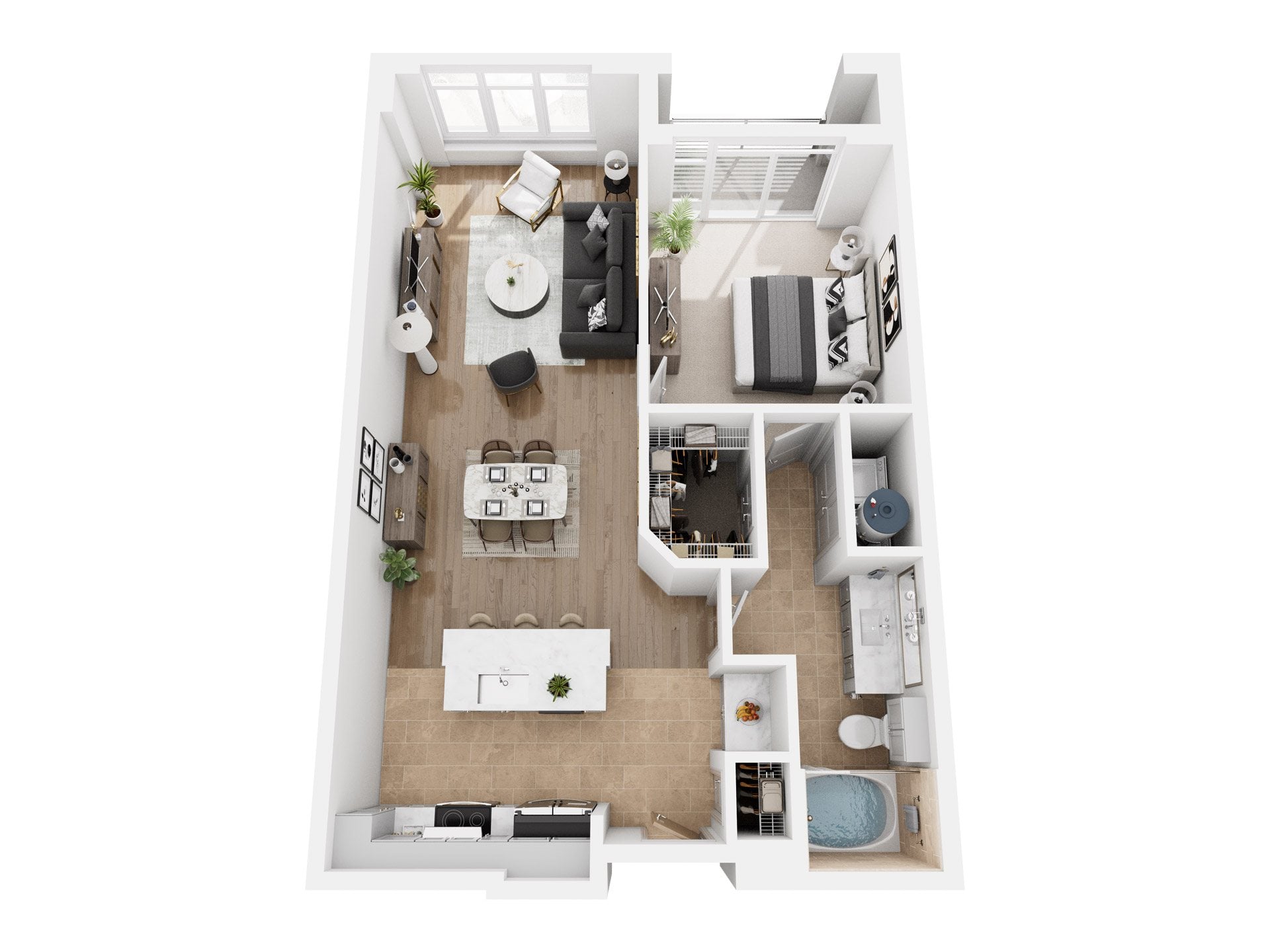 A1D- Renovated floor plan