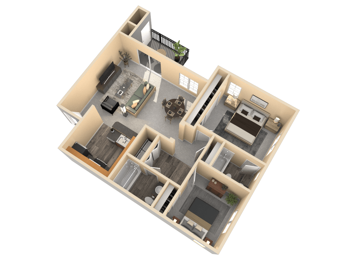 Plan B floor plan