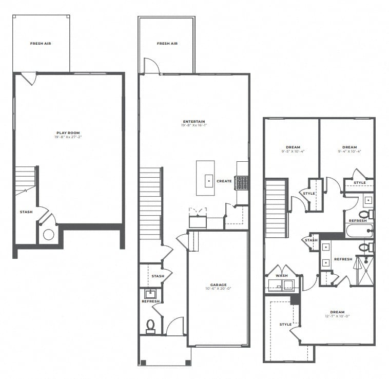 Plan B floor plan