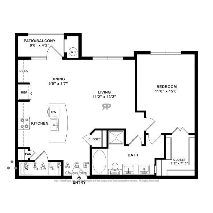 A6 floor plan