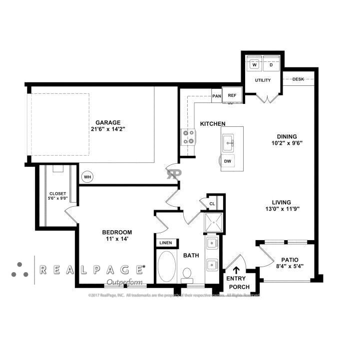 A9 Cottage floor plan