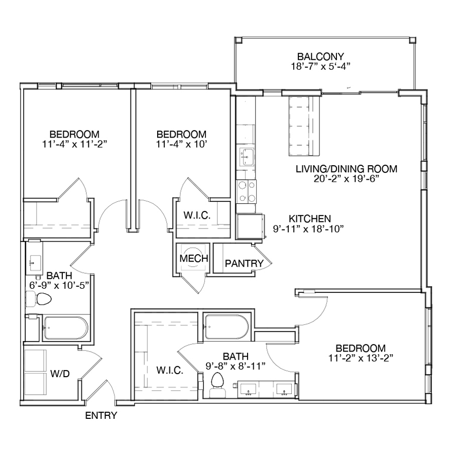 Obsidian Amplified floor plan